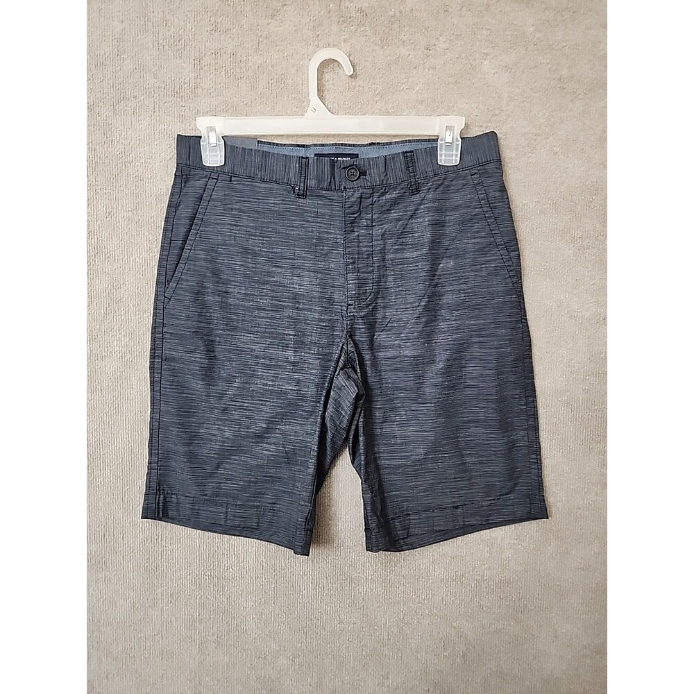 Tommy Hilfiger Classic Fit Chino Shorts Mens 32 Blue Pinstripe 100% Cotton NEW